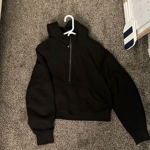 Lululemon black quarter zip size Xs/S